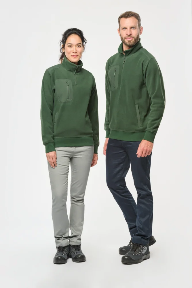 Workwear Fleece mit 1/4 Zip