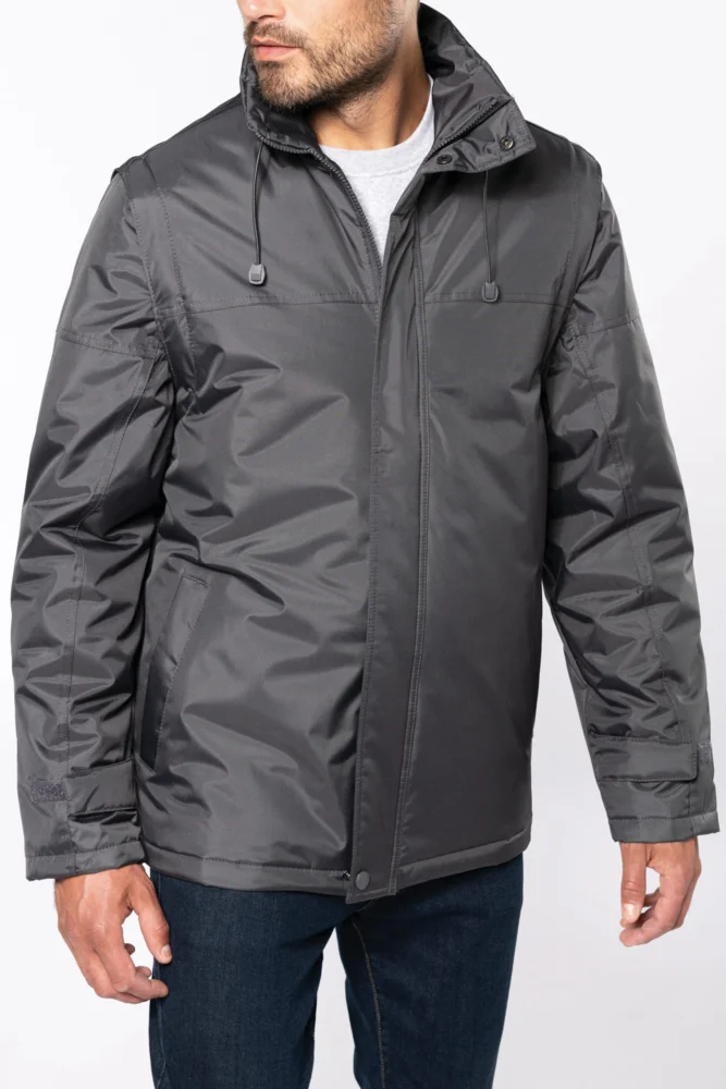 Workwear Jacke "Factory" mit abnehmbaren Ärmeln