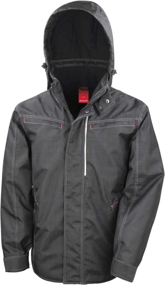 Workwear Jacket in Denim Structure