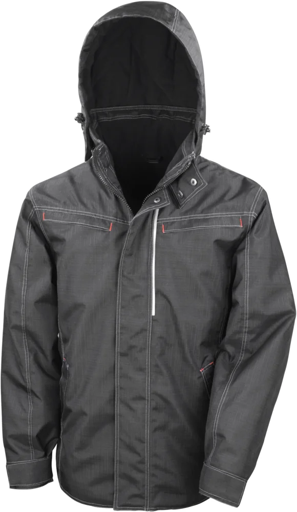Workwear Jacket in Denim Structure