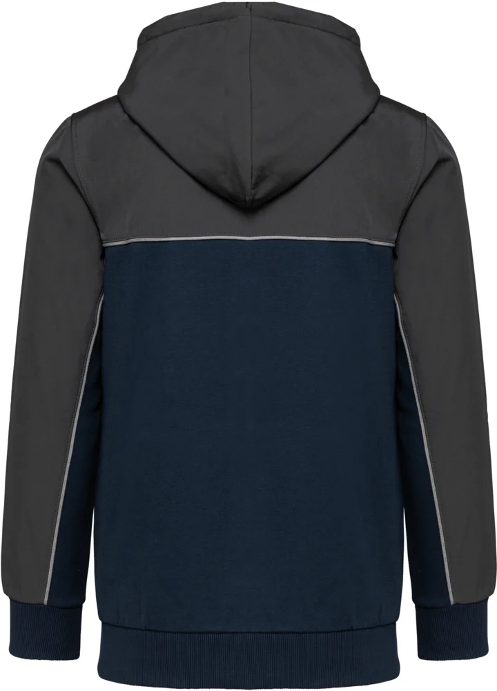 Hooded Workwear Sweat Jacket