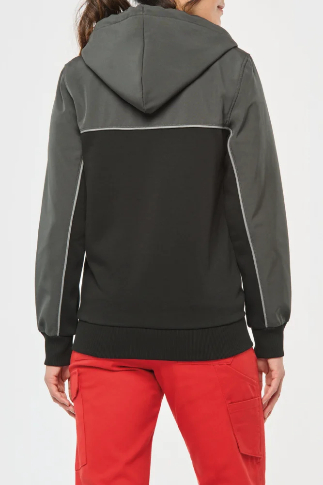 Hooded Workwear Sweat Jacket