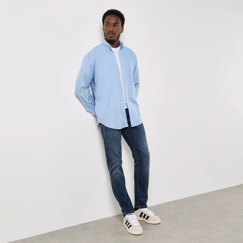 Workwear Oxford Hemd langarm