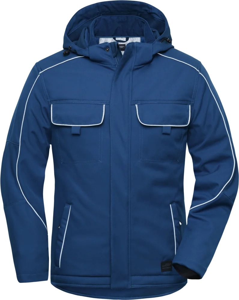 Workwear Softshell Padded Jacke - Solid