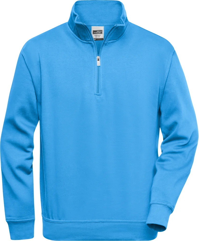 Workwear Sweater mit 1/4 Zip