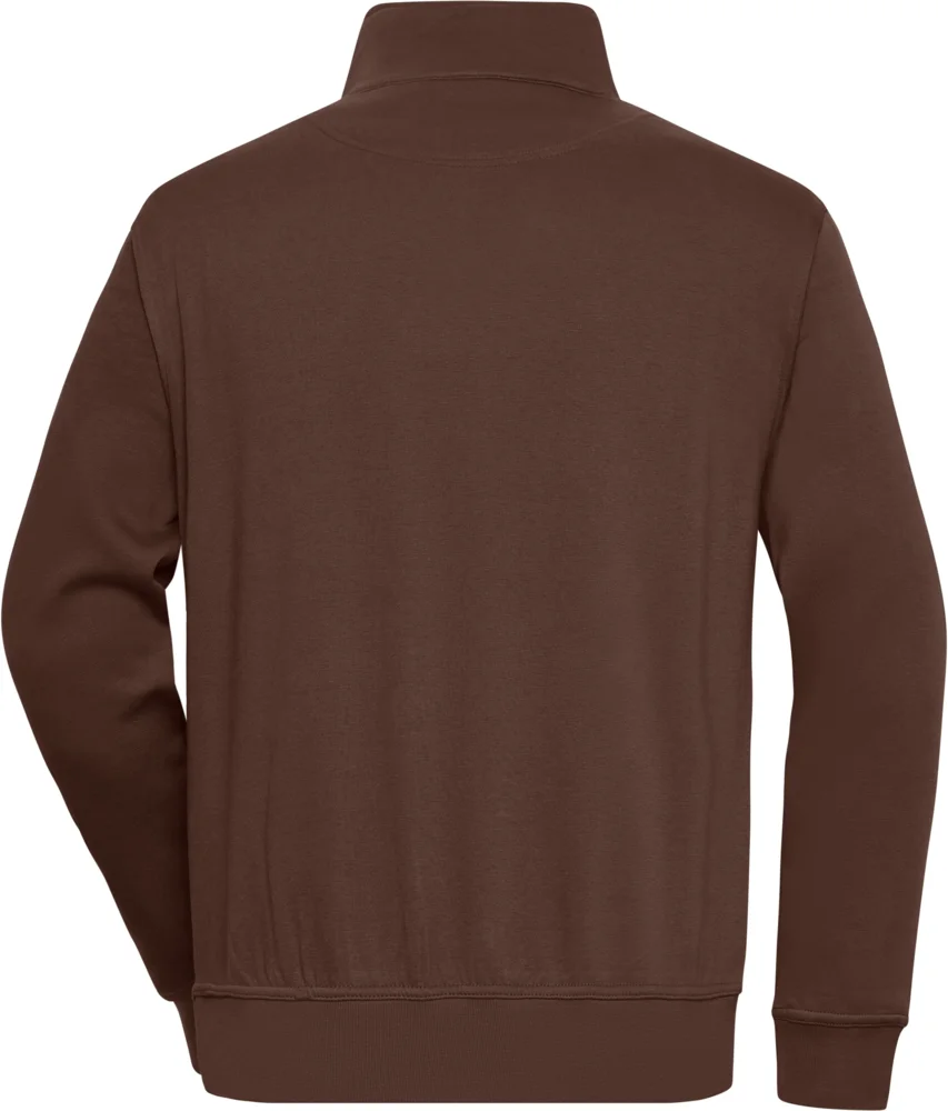 Workwear Sweater mit 1/4 Zip