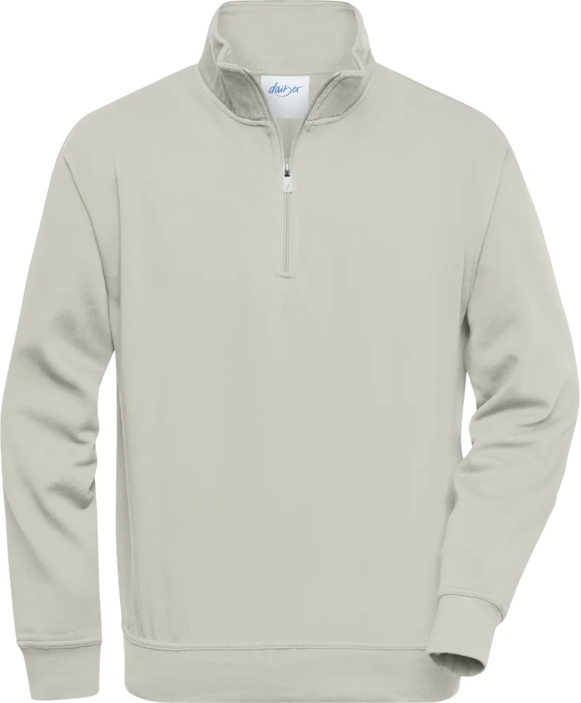 Workwear Sweater mit 1/4 Zip