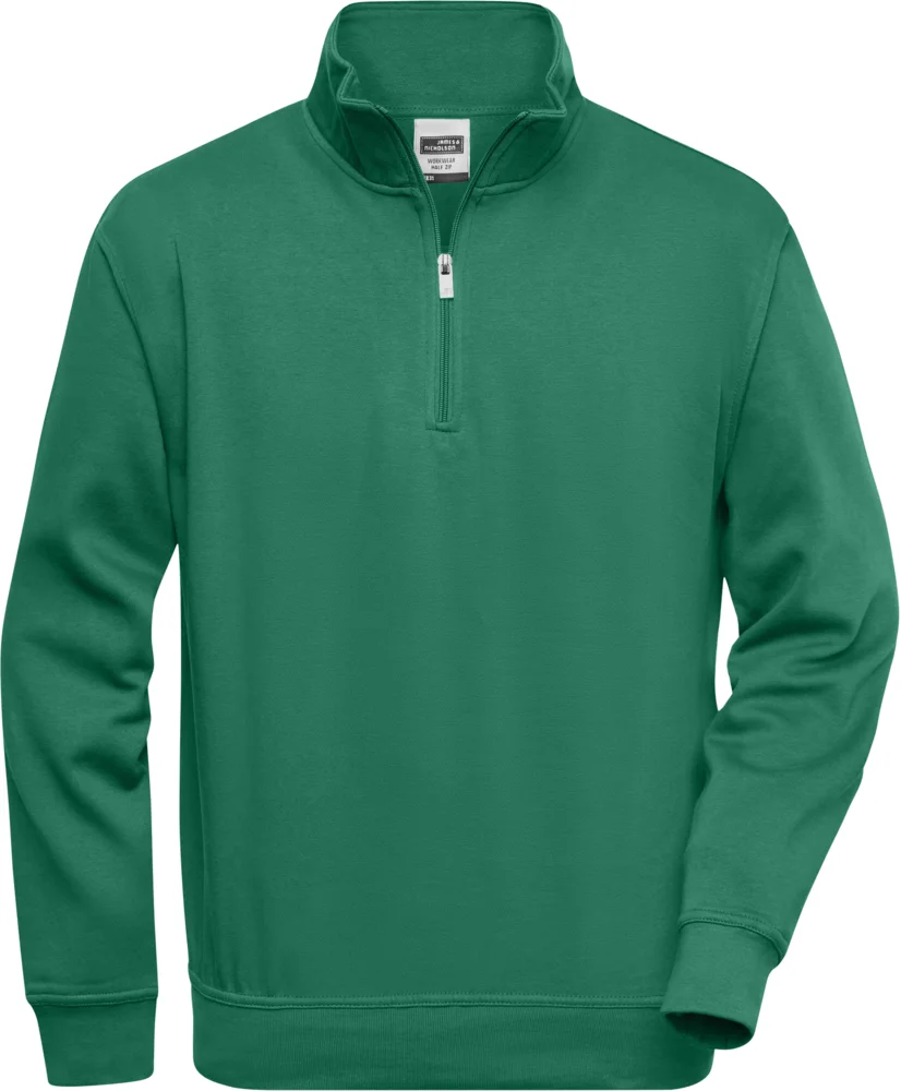 Workwear Sweater mit 1/4 Zip
