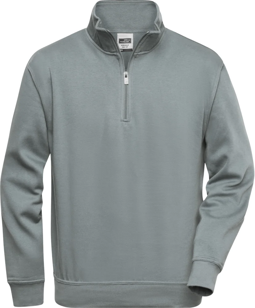 Workwear Sweater mit 1/4 Zip