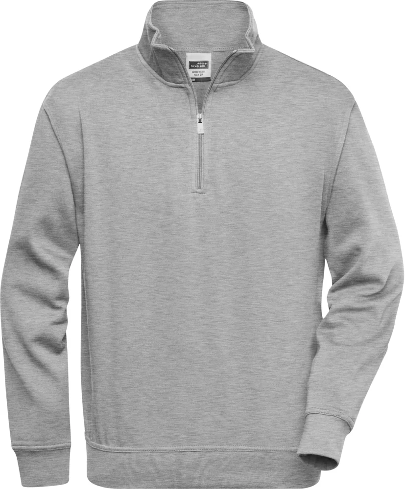 Workwear Sweater mit 1/4 Zip
