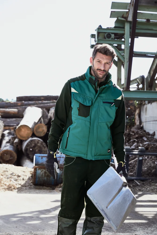 Workwear Sweater mit 1/4 Zip