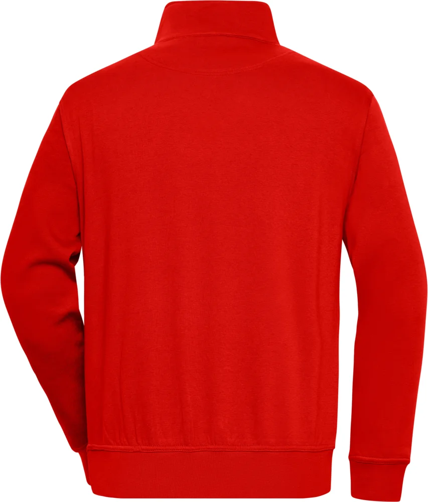 Workwear Sweater mit 1/4 Zip