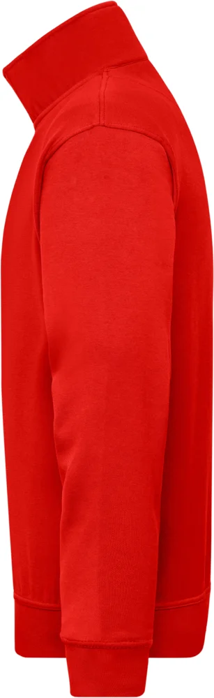 Workwear Sweater mit 1/4 Zip