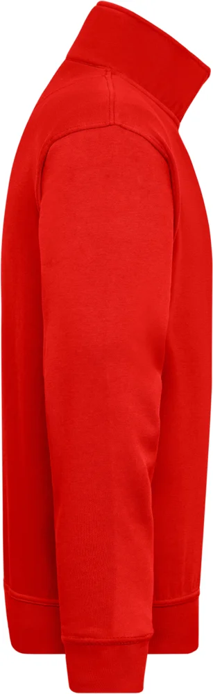Workwear Sweater mit 1/4 Zip