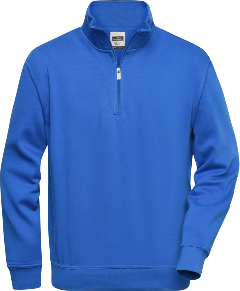 Workwear Sweater mit 1/4 Zip