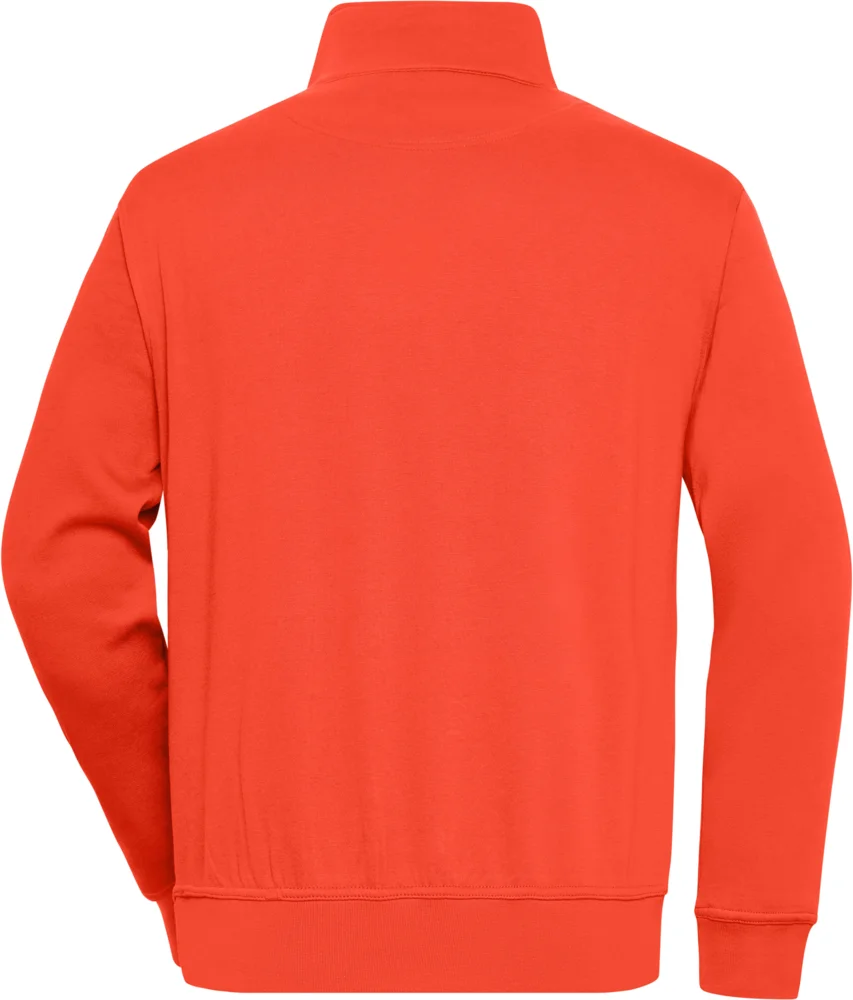 Workwear Sweater mit 1/4 Zip