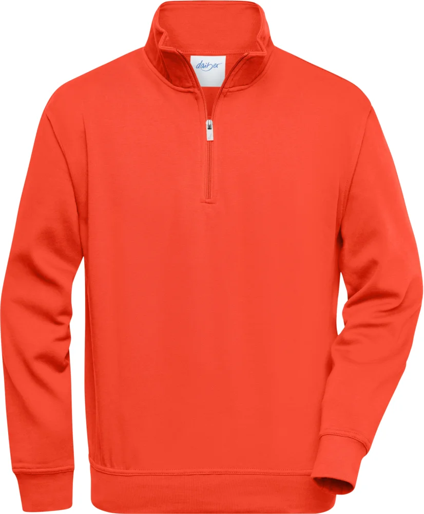 Workwear Sweater mit 1/4 Zip