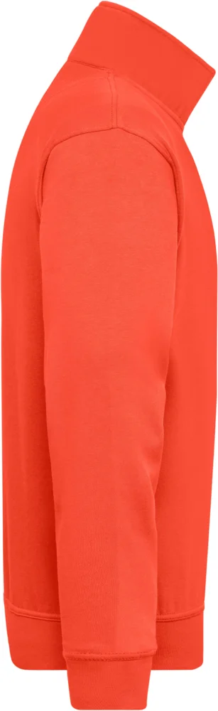 Workwear Sweater mit 1/4 Zip