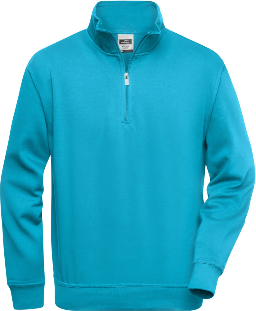 Workwear Sweater mit 1/4 Zip