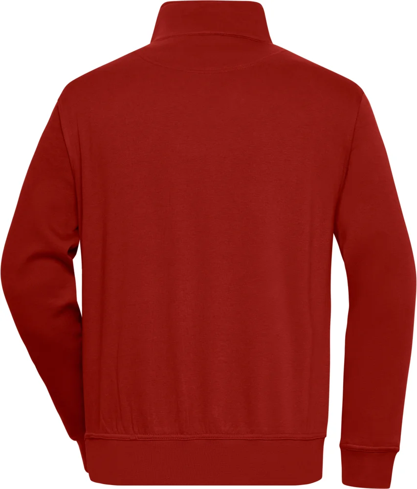 Workwear Sweater mit 1/4 Zip