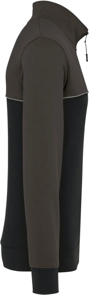 Workwear Sweater mit 1/4 Zip