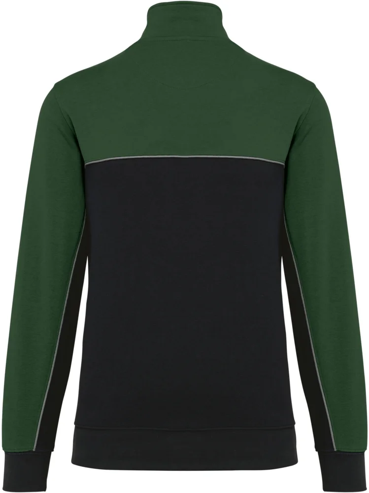 Workwear Sweater mit 1/4 Zip