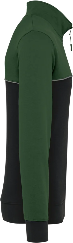 Workwear Sweater mit 1/4 Zip