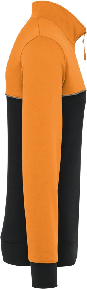 Workwear Sweater mit 1/4 Zip