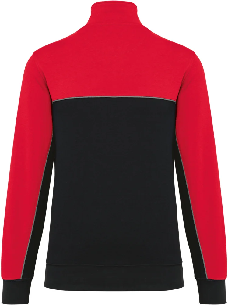 Workwear Sweater mit 1/4 Zip