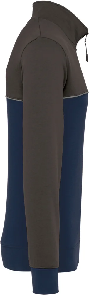 Workwear Sweater mit 1/4 Zip