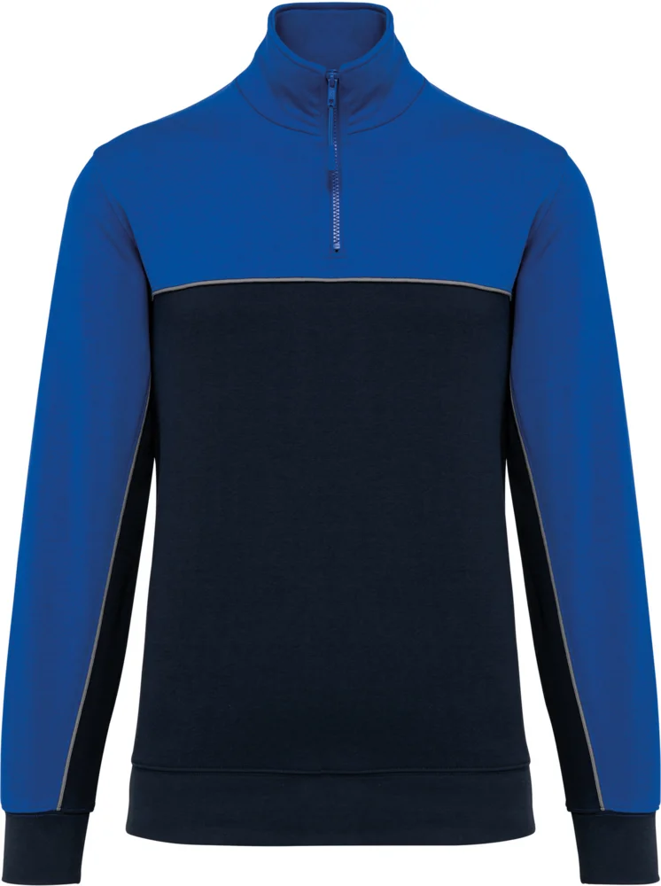 Workwear Sweater mit 1/4 Zip