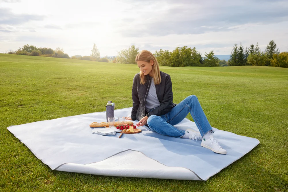 XL Picnic Blanket with shoulder strap