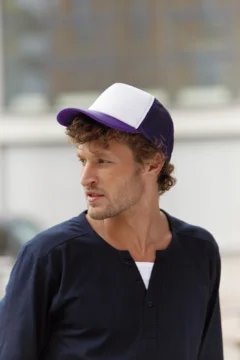 5 Panel Polyester Mesh Kappe