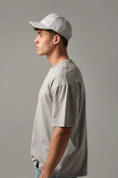 6 Panel Kappe "Faux Suede"