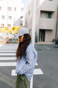 6 Panel Kappe "Heatherlight"