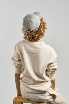 6 Panel Kappe Velourleder-Optik