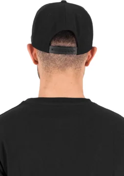 6 Panel Snapback Kappe "Carbon"