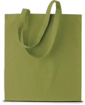 Baumwolltasche mit langem Henkel