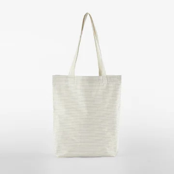 Bio-Baumwoll Shopper mit Streifen
