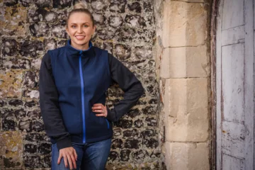 Damen 2-Lagen Softshell Gilet "Printable"