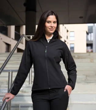 Damen 2-Lagen Softshell Jacke "Printable"