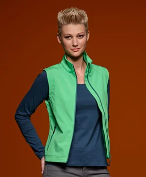 Damen 3-Lagen Softshell Gilet