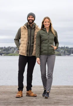 Damen Hybrid Jacke