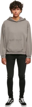 Damen Kapuzen Sweater "Acid Wash"