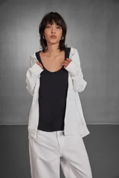 Damen Kapuzen Sweatjacke