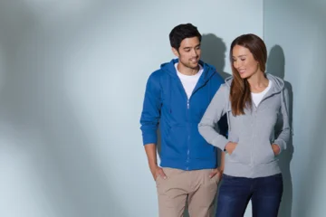 Damen Kapuzen Sweatjacke