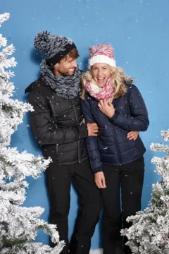 Damen Outdoor Hybrid Jacke