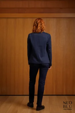 Damen Piqué Blazer