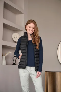 Damen Steppgilet