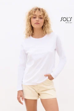 Damen T-Shirt langarm